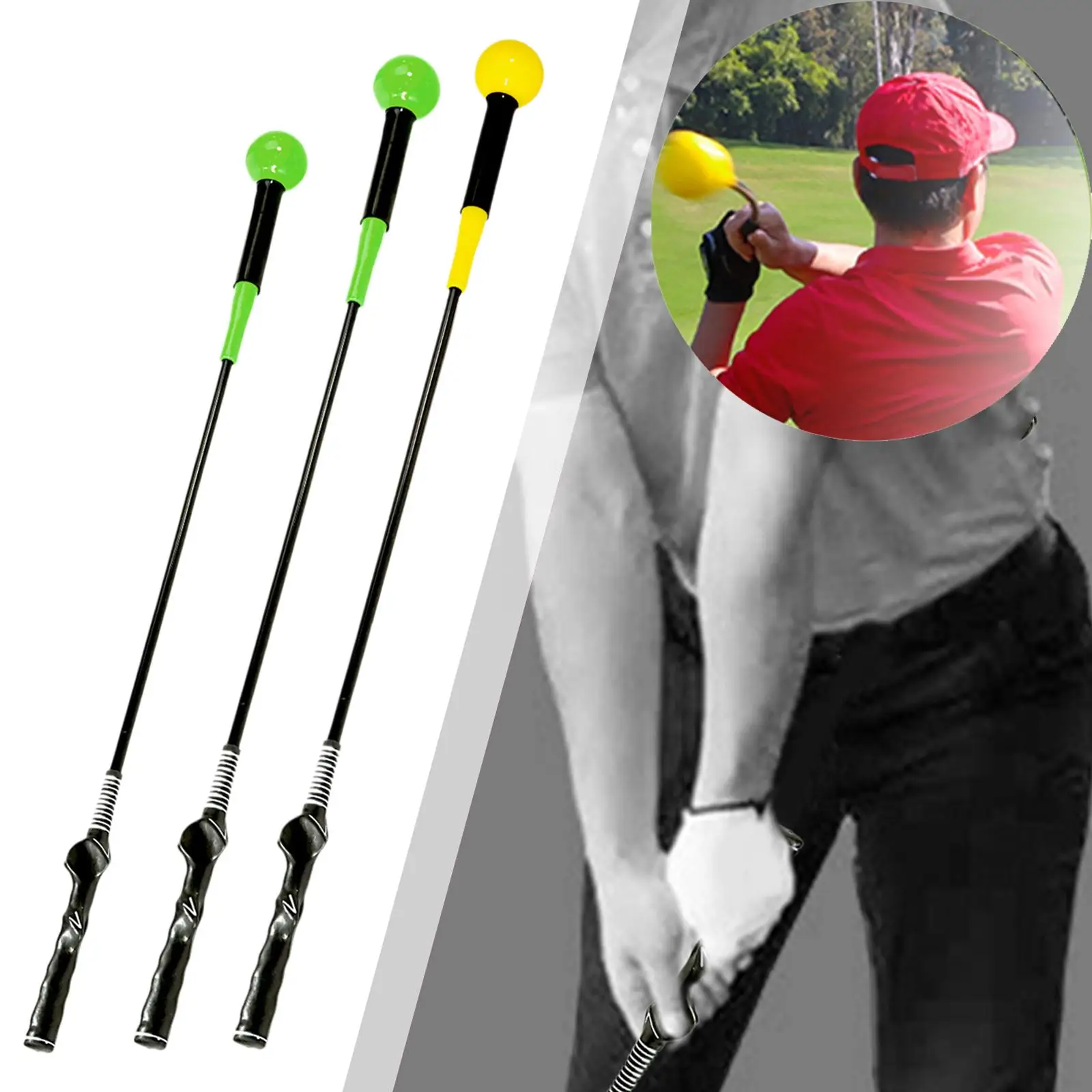 Golf Swing Trainer Training Aid for Hitting Strength Training Equipment