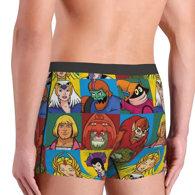 Underoos Mens Masters Of The Universe He-Man Underwear T Shirt & Brief New  S-2Xl - AliExpress