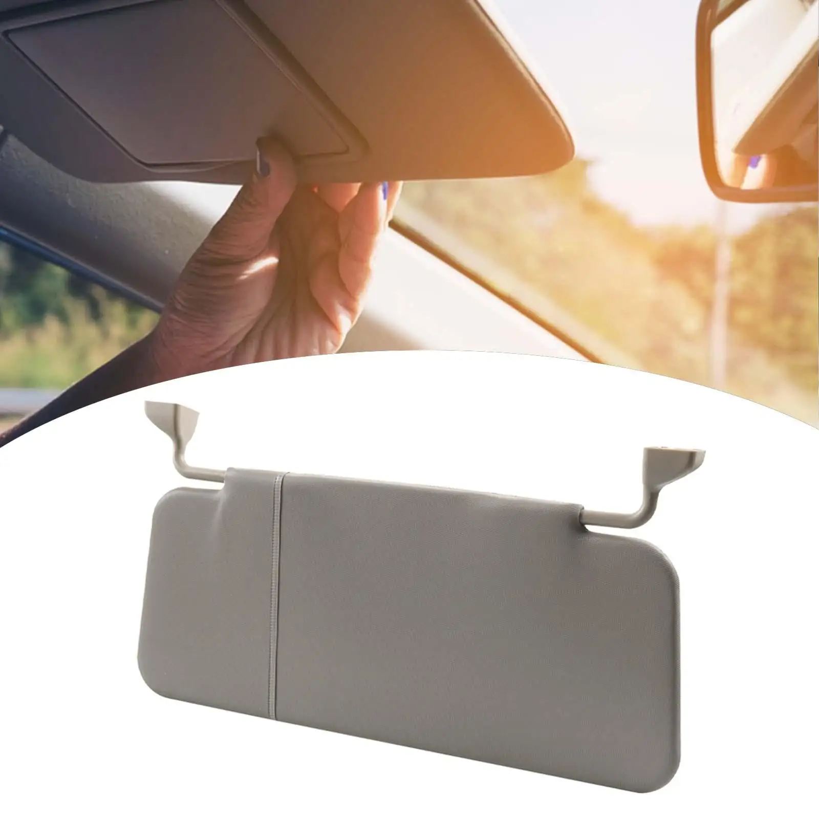 Replacement Sun Visor Shield Replaces Gray for Engineering Vehicle Vehicle Spare Parts Good Performance Easily Install