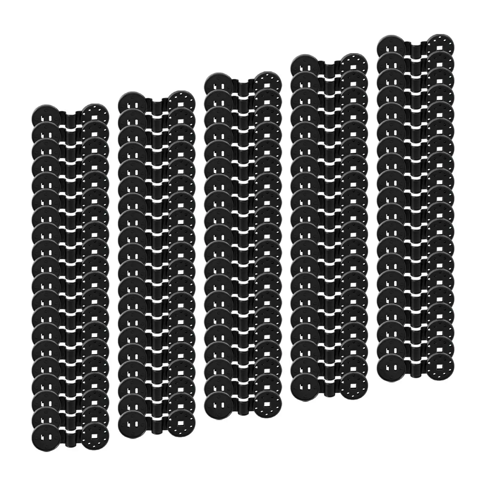 Sun Shade Net Clips, Tarp Clips Heavy Duty Lock Grip, Black Clips, Buckle