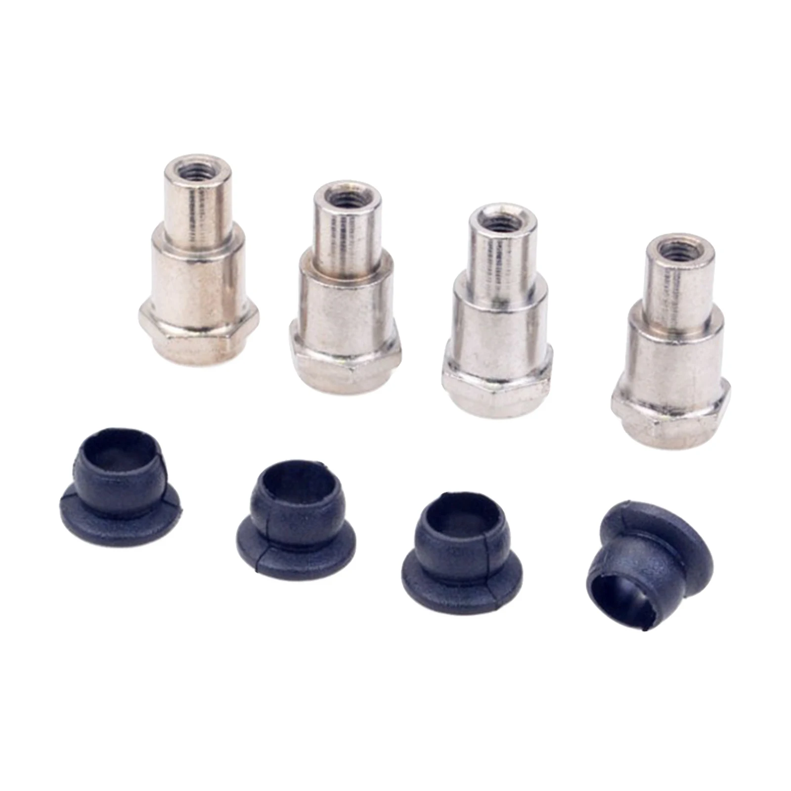 4 Pieces Metal Shock Absorber Bushing 1:8 Parts for Zd /8 RC Car