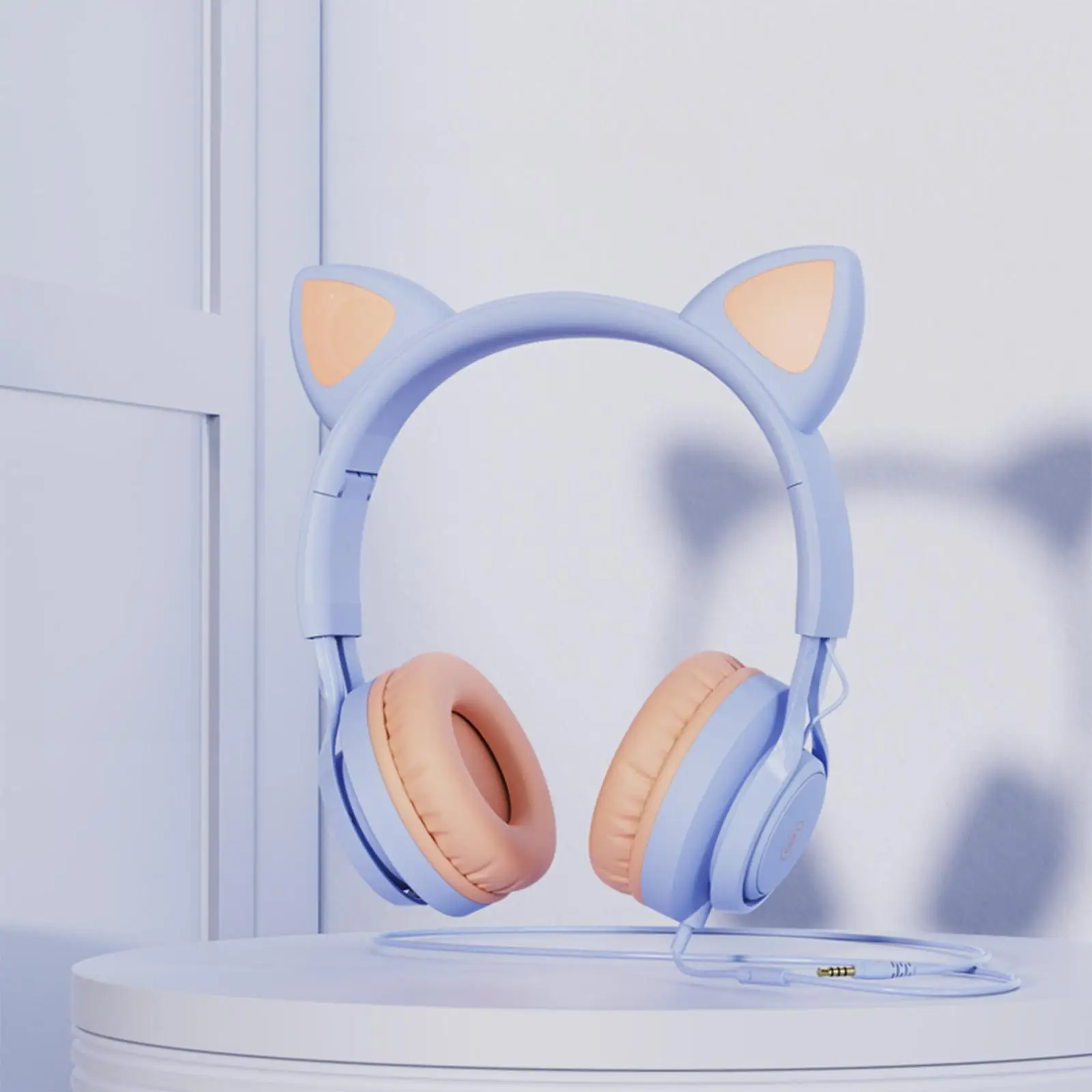 Kids  Headphone Earmuffs Earphone  Headset for Laptop Moble Phone Adult