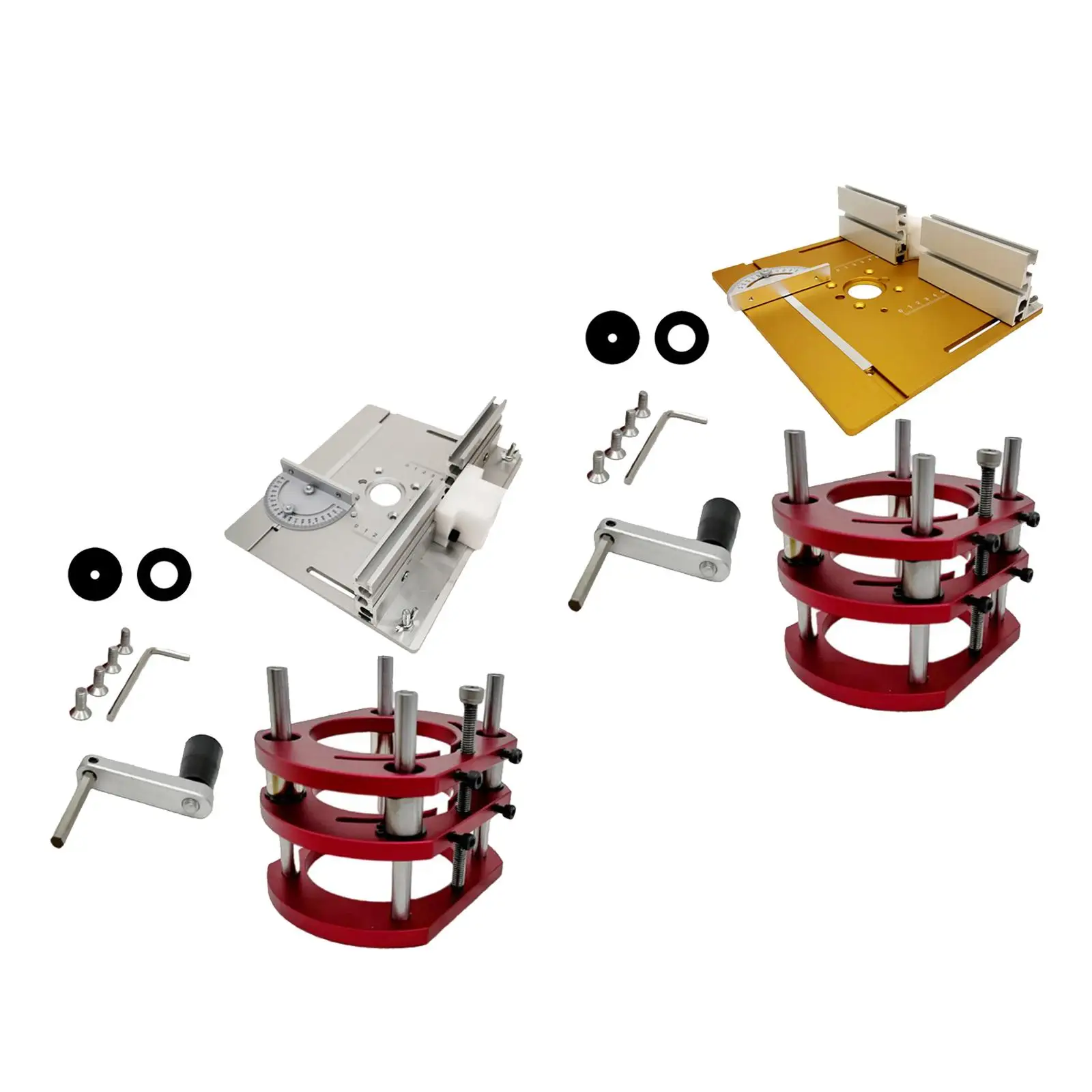 Router Lift Table Engraving DIY Tools for 64-66mm Diameter Motors Mounting