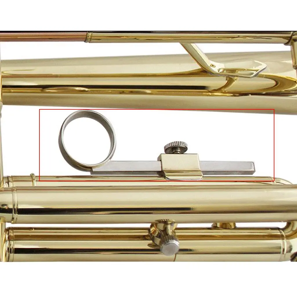 75mm Metal Trumpet Sliding Finger Traction for Trumpet Spare
