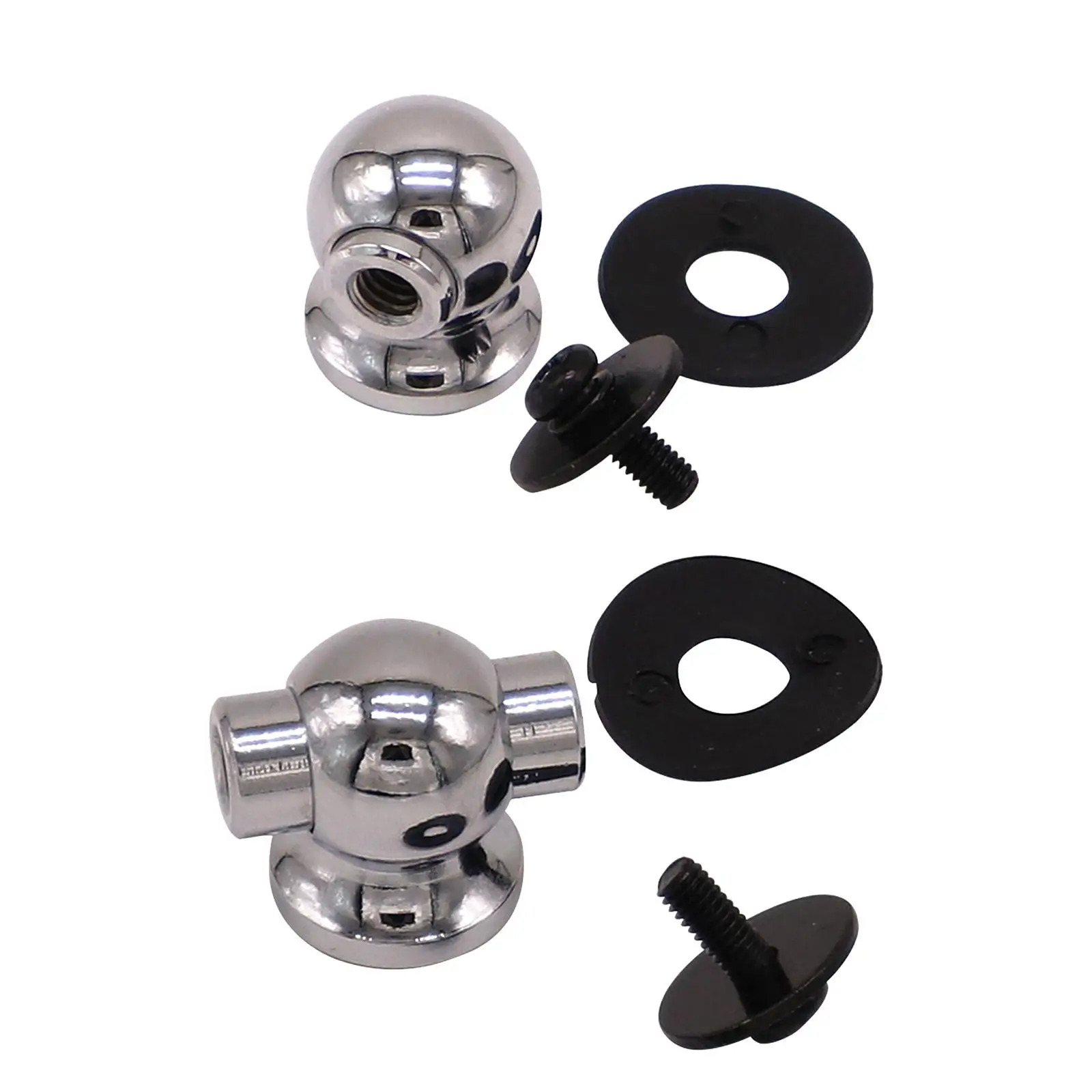 Snare Drum Lugs with Washer and Screw Easy to Install Replacement Parts Accessories
