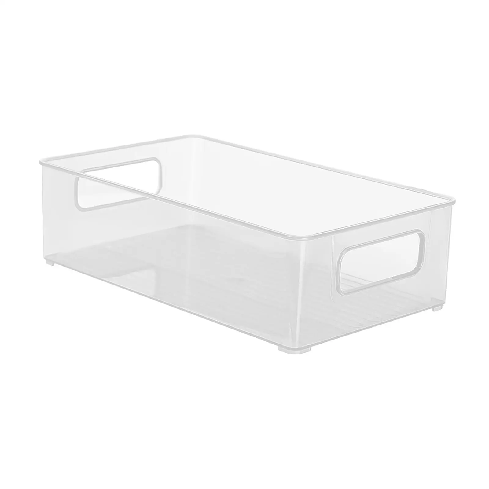 Desktop Makeup Vanity Box Clear Cosmetic Storage Basket for Drawer Cabinets