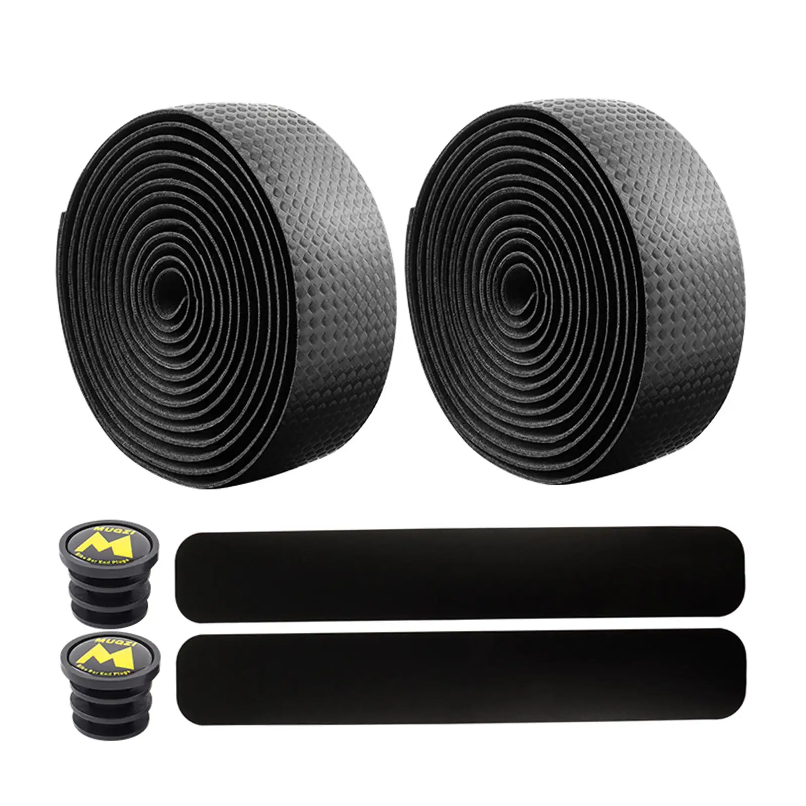 Bike Handlebar Tapes Handle Bar Wraps Mountain Bar Tape with End for Road Bikes