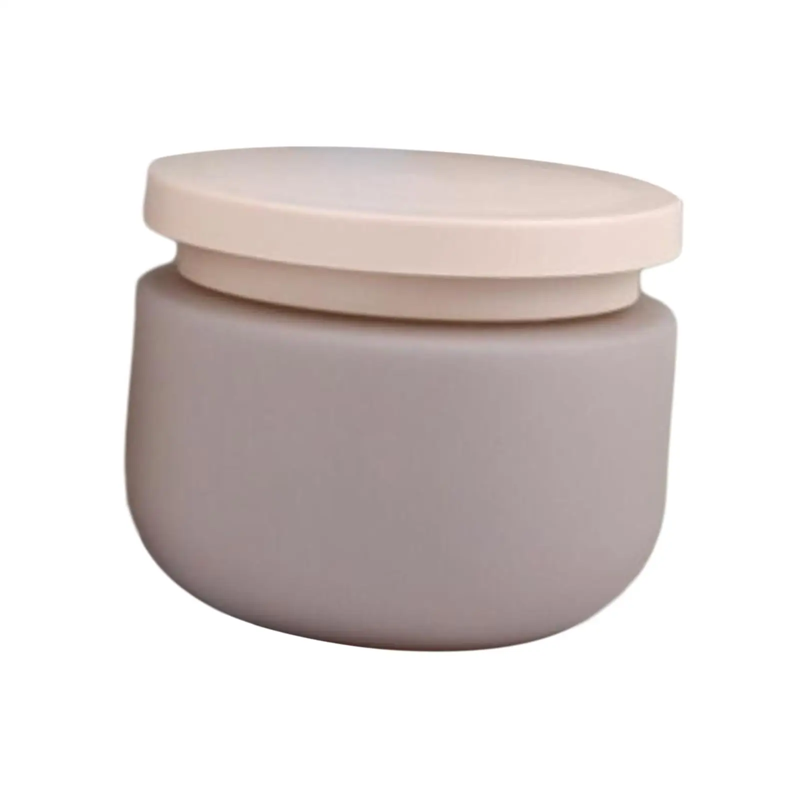 Cream Jar Cosmetic Jars with Lids Refillable Convenient Make up Jars Cosmetic Containers Face Body Cream 250G