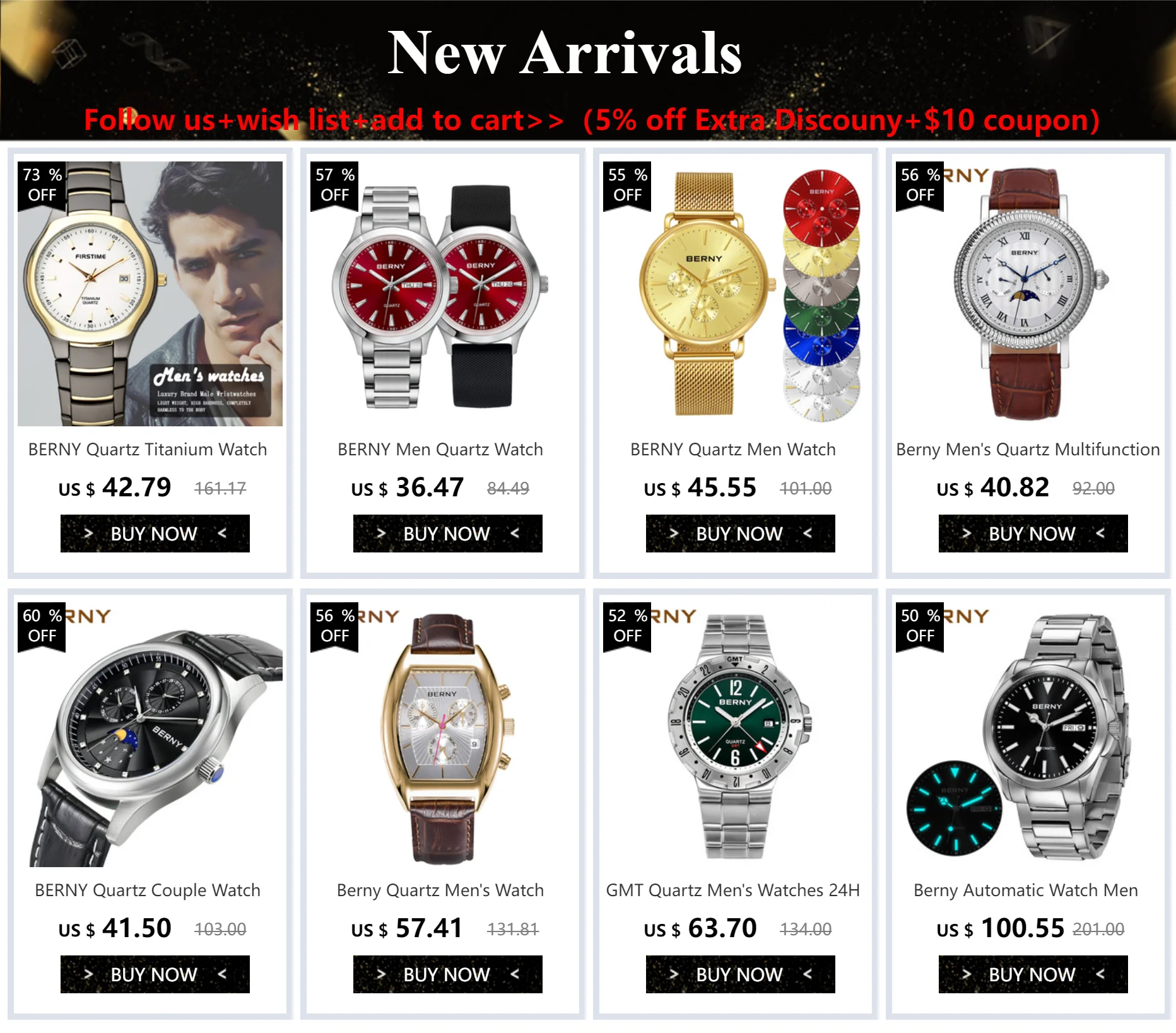 Quartz Titanium Watch for Men Ultra Lightweight Wristwatch Gold Tone Calendar Watches Japan Luxury Male Clock Waterproof -S267bfb28569543e8b844b812abbfffc89