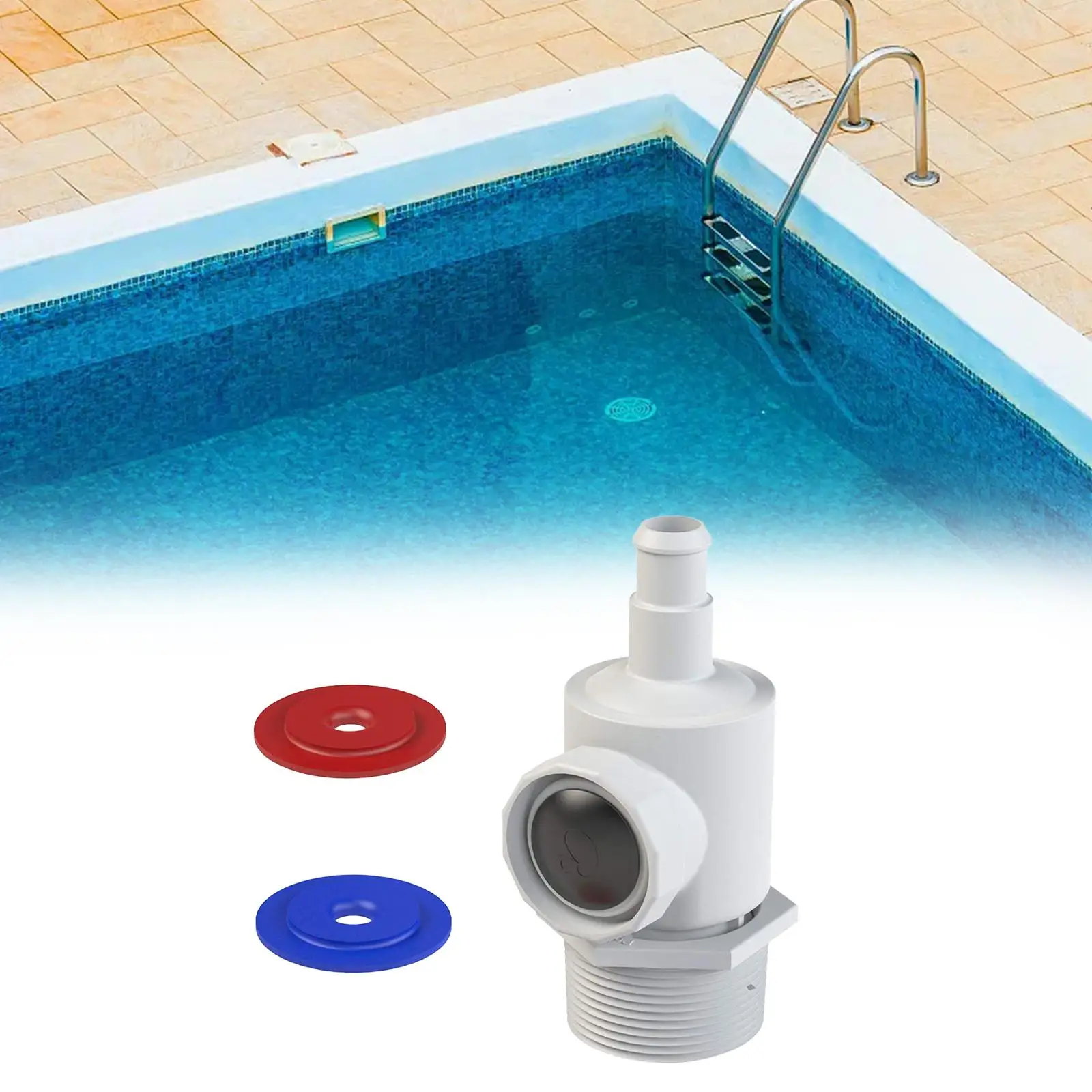 Wall Fitting Connector Assembly Universal Conveneint Practical Pool Accessory for 180 280 380 Pool Parts Replace Parts