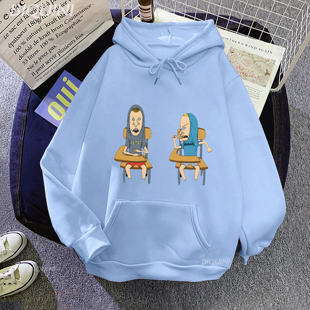 animados cornholio hoddies kawaii desenhos animados impressos