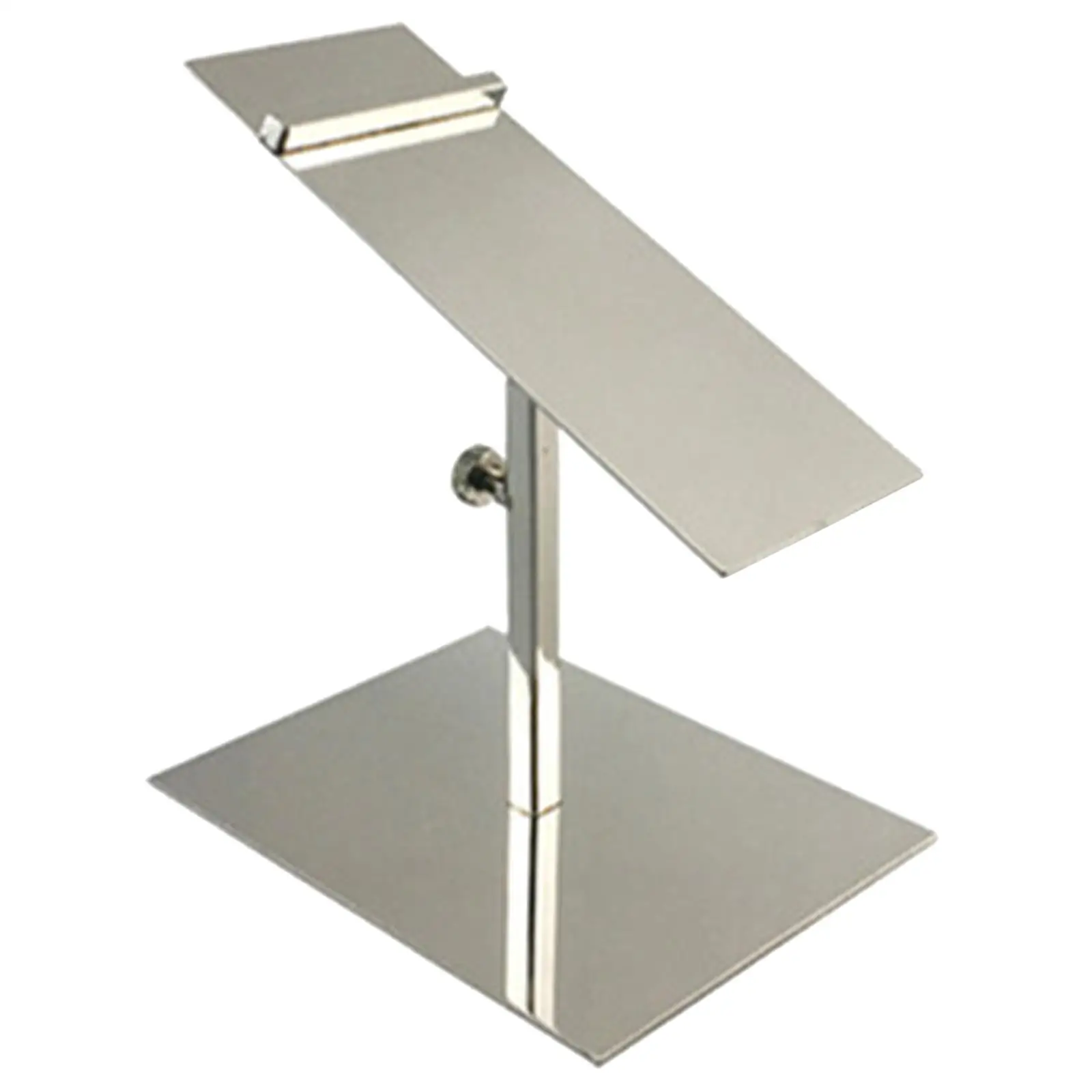 Stainless Steel Shoe Display Rack Stands Non Slip Smooth Durable Shoe Shelf for Shoe Stores Shopping Mall Closet Storage Home