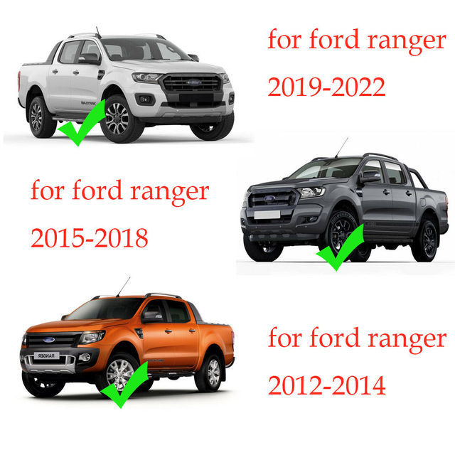 Tailgate Handle Cover + Surround Trims Combo For Ford Ranger