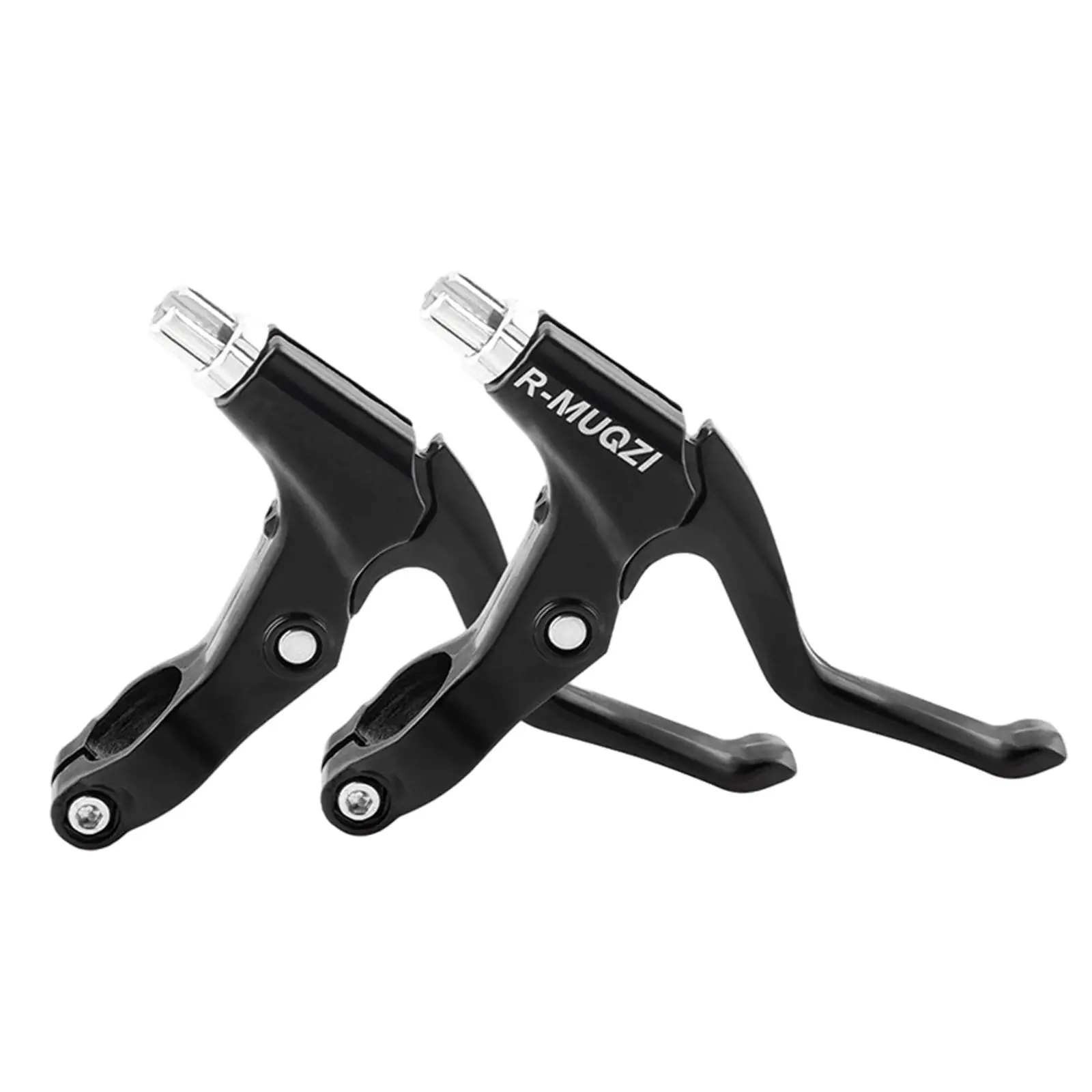 Bike Brake Levers Aluminum Alloy Bicycle Brake Handle for Mountain Bike, Road Bike, Folding Bike, 22.2mm Diameter, Black