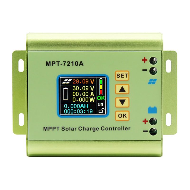 Mpt-7210a Mppt Controlador Painel Carregador Bateria Solar