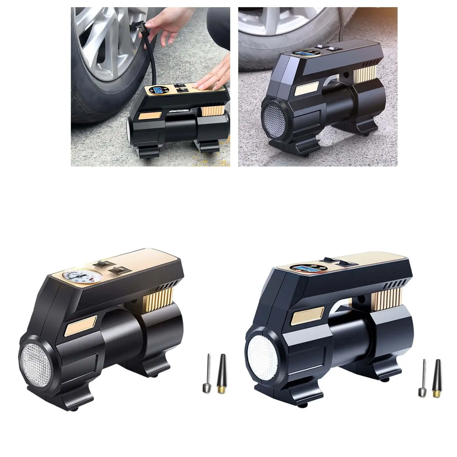 Car Air Pump 12V with Emergency   Portable for Vehicle
