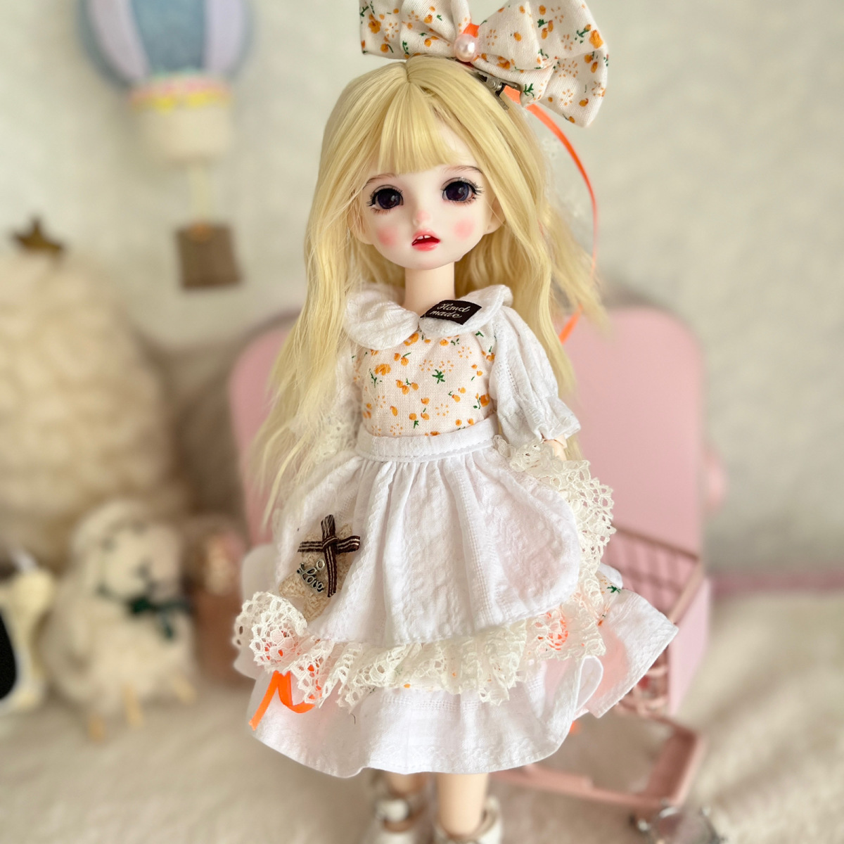 Кукла для девочек, игрушка BJD, Мини-куклы, аниме девочка, рождественский  подарок, детское тело, 3D большие глаза, красивые игрушки «сделай сам»,  кукла, одежда, наряд, 1/6 | AliExpress