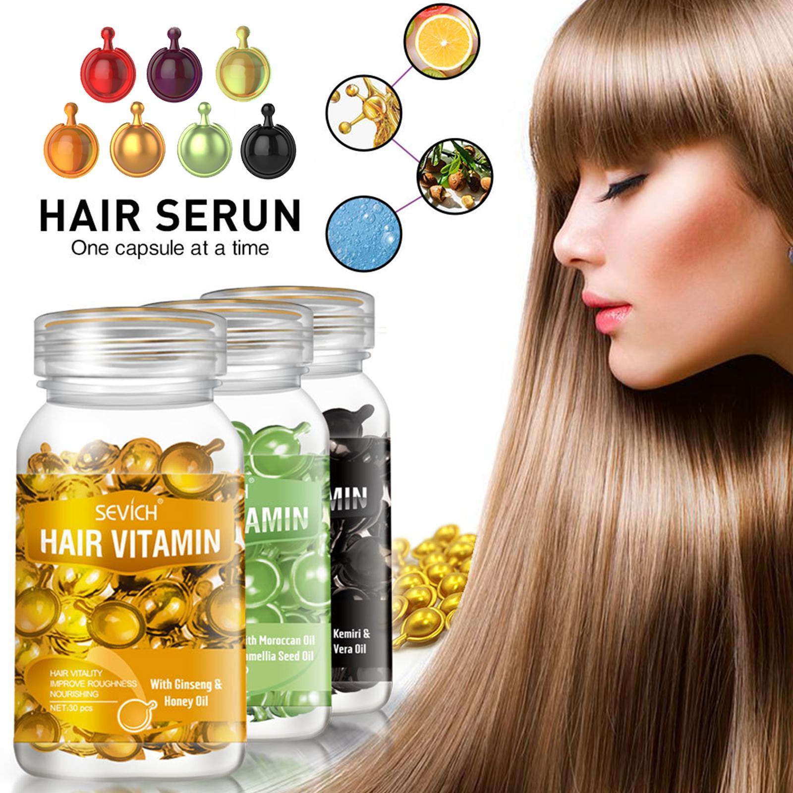 Best of 30pcs Hair Vitamin Capsule Keratin Oil Smooth Silky Hair Serum Anti Hair Loss Repair Damaged Hair Essential Oil Reviews & Tips