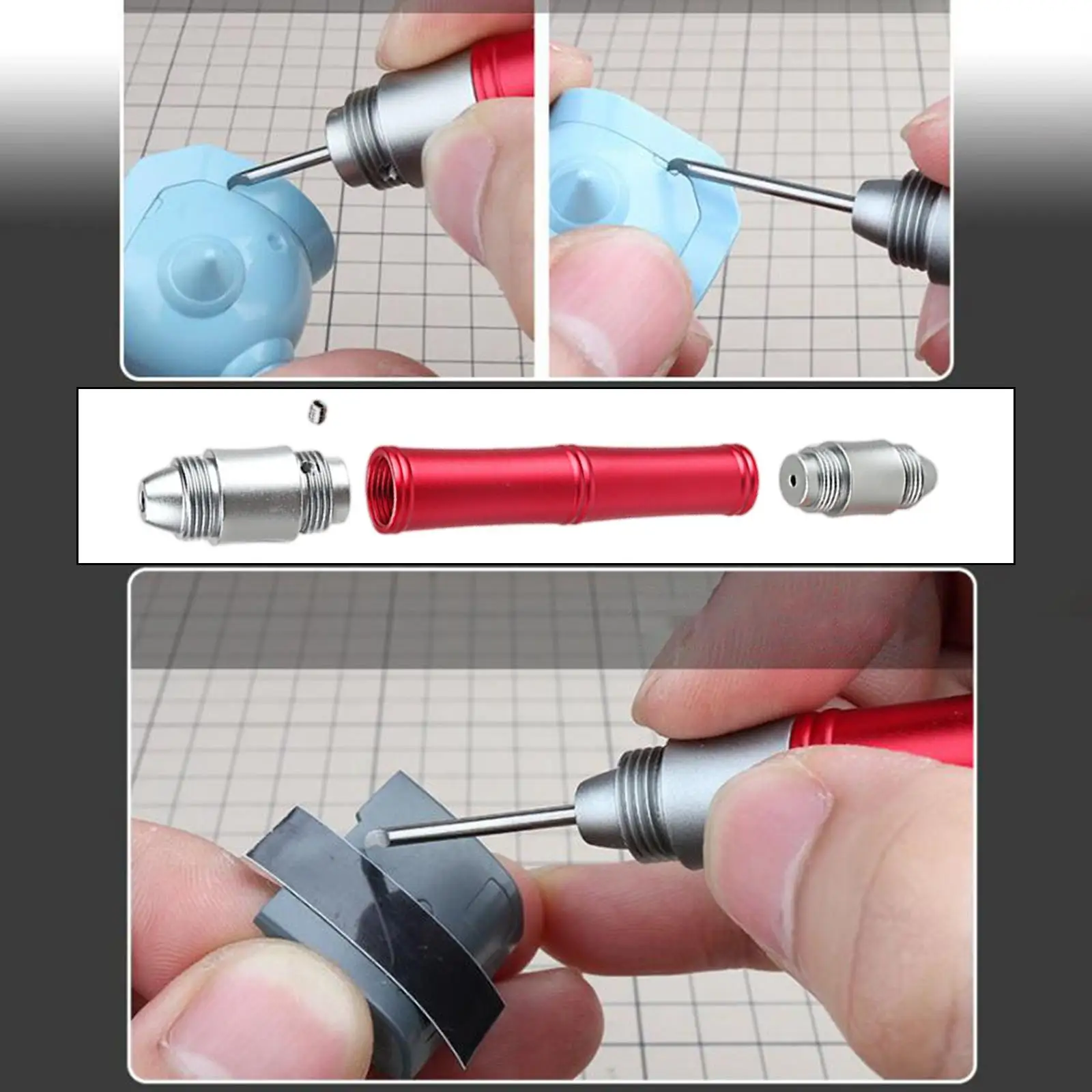 UA-90913 Carving Knife Universal Handle 0.075mm~0.5mm for Gundam Modeler Toy