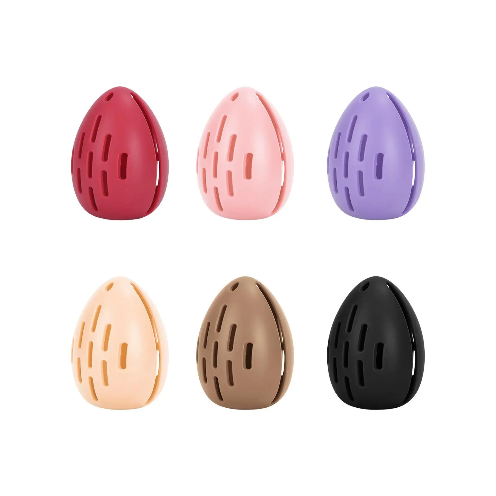 Travel Makeup Sponge Holder Makeup Tool Make up Blender Silicone Case Breathable Cute Comfortable to Touch