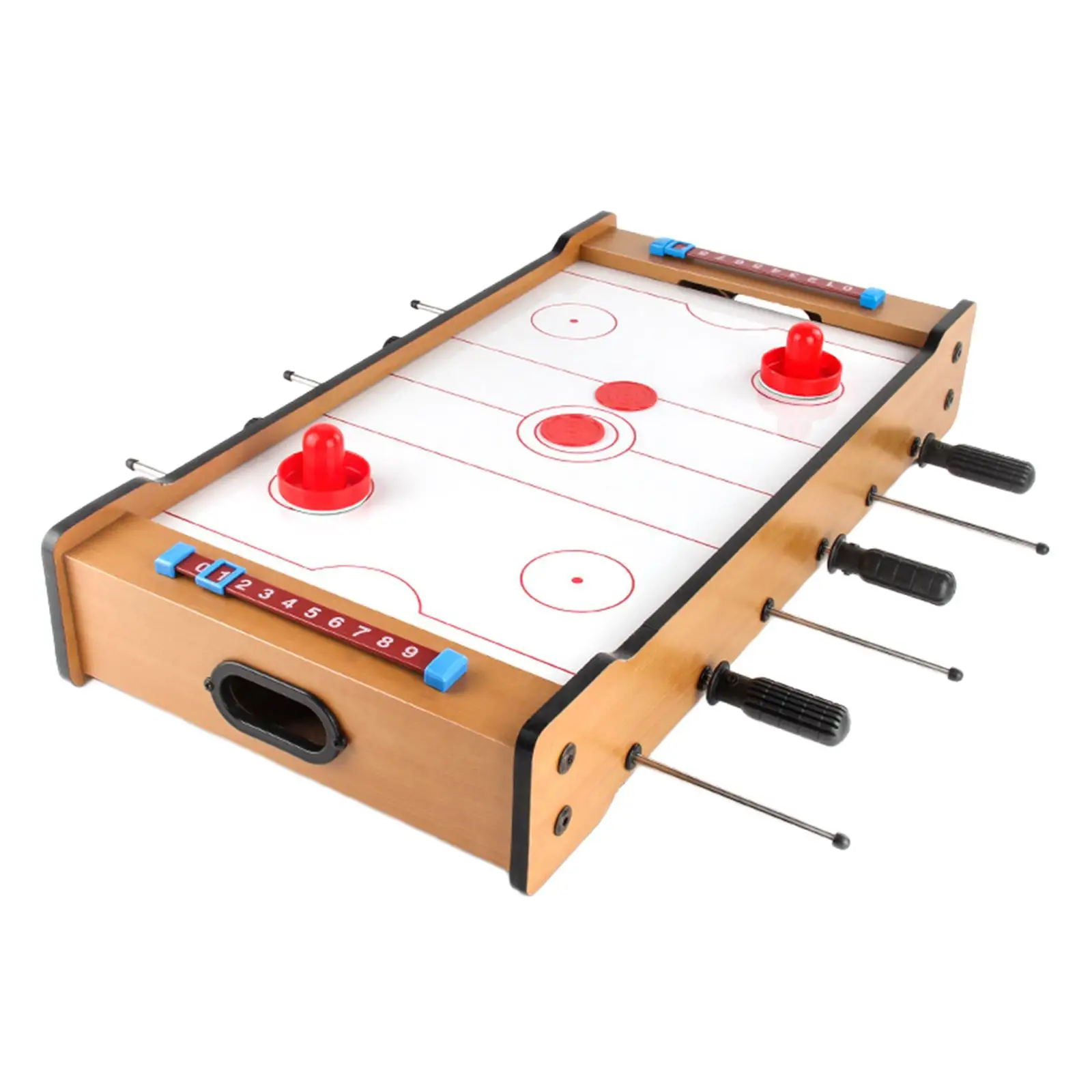Portable Soccer Hockey Game Set Interactive Family for Kids Two players Adults
