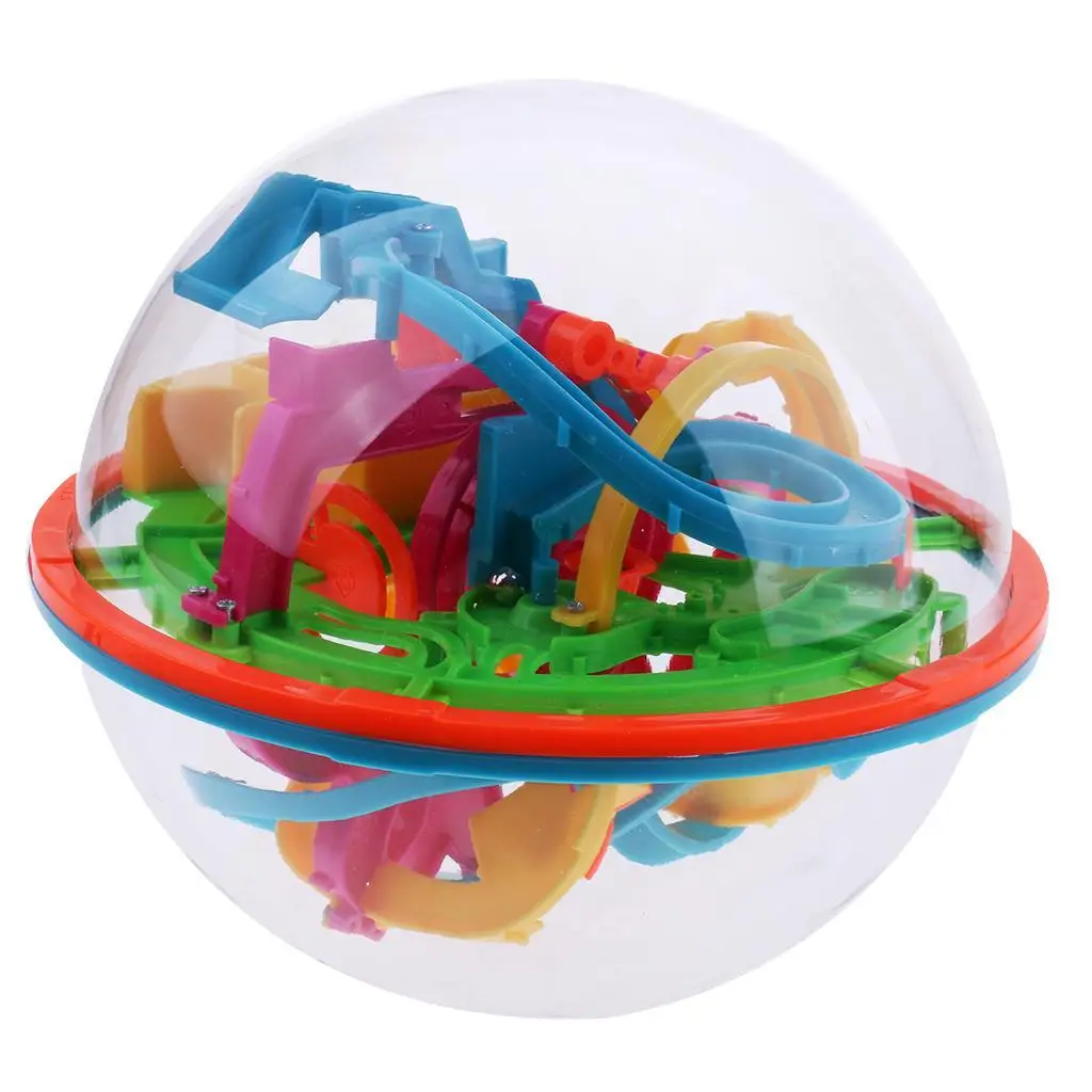 138 Barriers 3D Maze Labyrinth Toy Ball for Kids or Adults Toy
