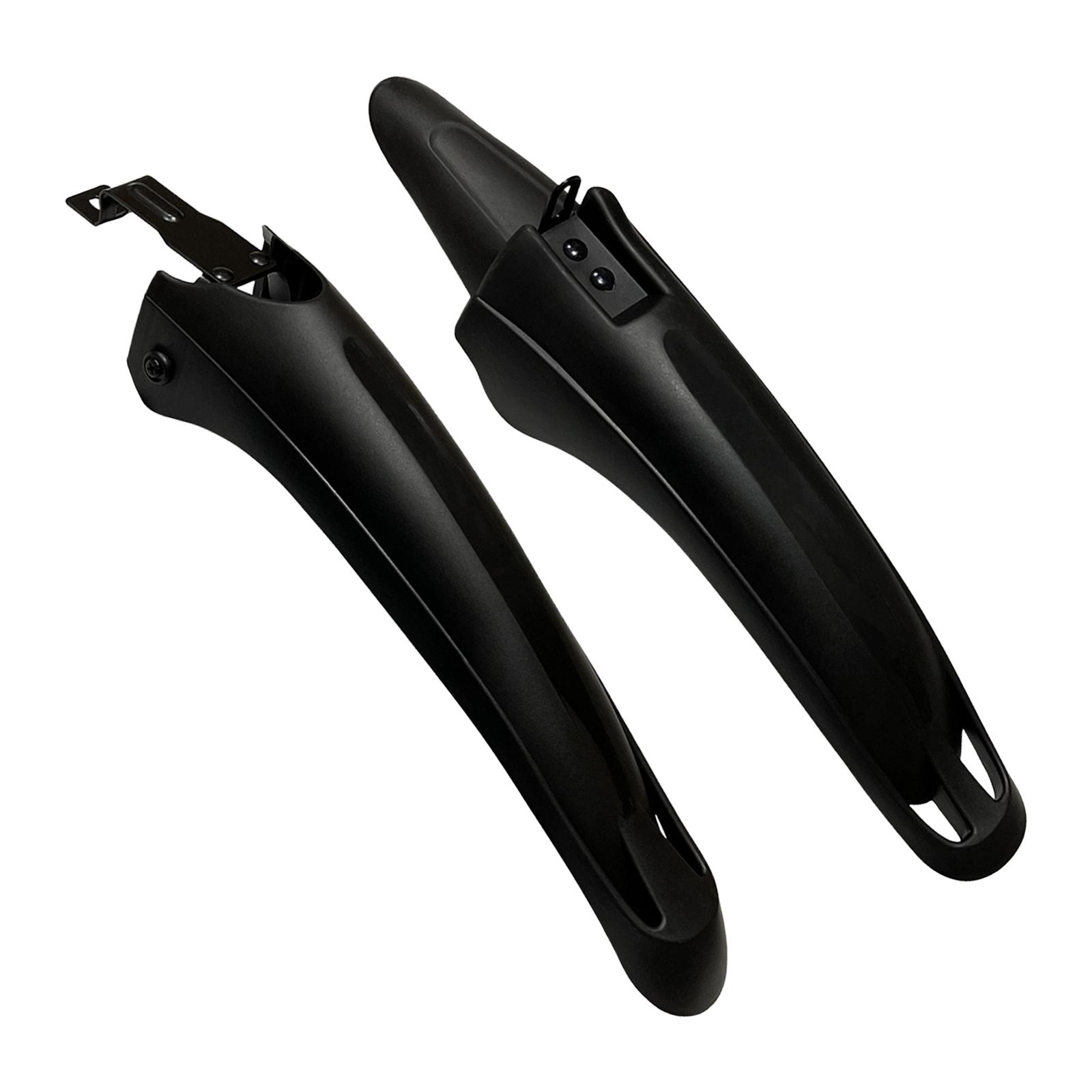 Bike Fenders Front and Rear Mud Guard Set Rain Fender Accessory Splash Fender for 20 24 26inch Folding Bikes Mountain Bike