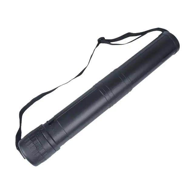 Drawing Tube Blueprint Case Telescoping Large Black Expands Poster Tube  with Strap - AliExpress