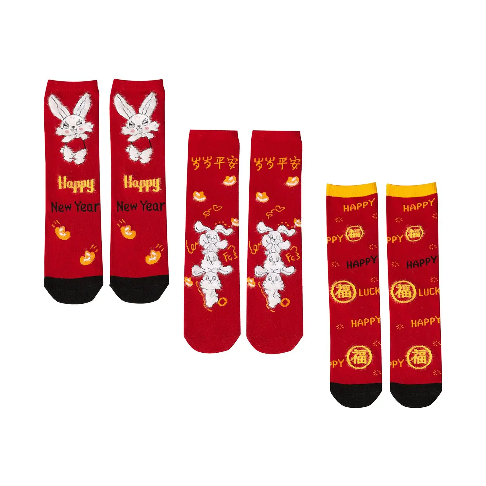 Novelty Children Socks Winter Warm Socks New Year Socks Casual Socks Dress Socks for Children Boy Girls Toddlers Birthday Gifts