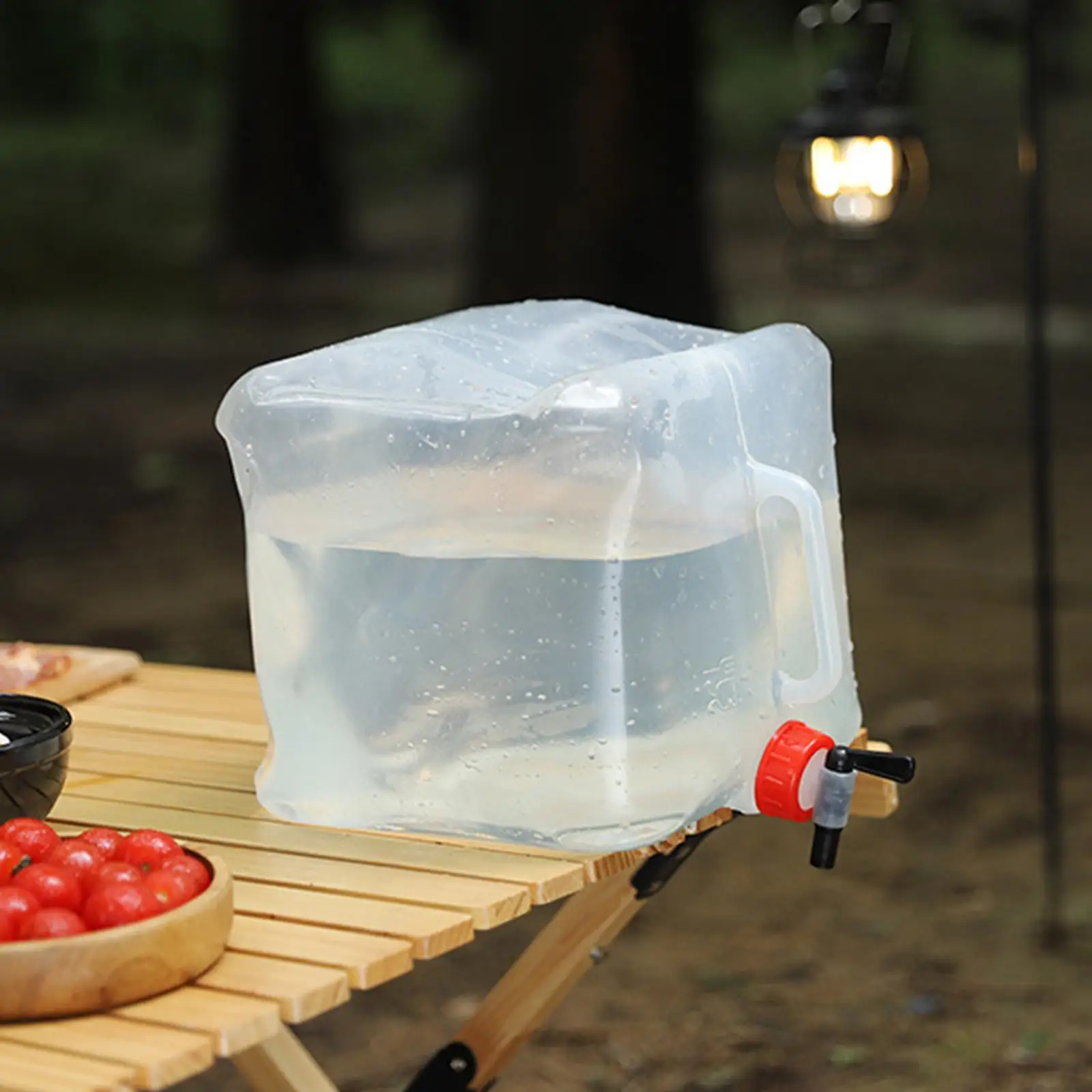 Folded Camping Water Tank Foldable Water Barrel 20L with Tap