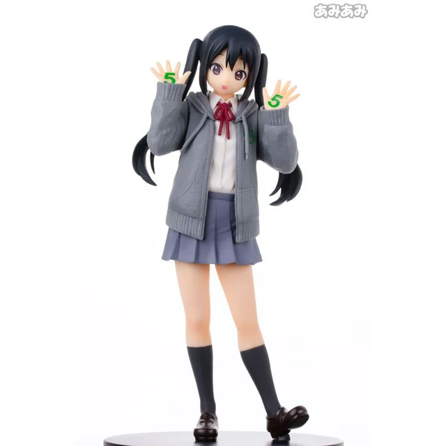 Anime 6pcs/set K-on! Figure Akiyamn Mio Yui Hirasawa Tainaka Ritsu Kotobuki  Tsumugi Collectible Model Kids Toys - AliExpress