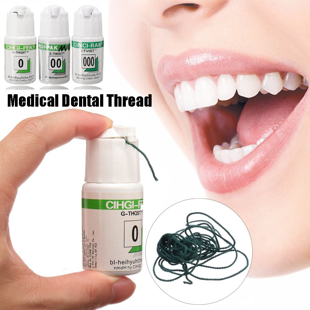 Best of Knitted Cotton Oral Care Oral Consumables Medical Gum Line Gingival Line Dental Thread Gingival Retraction Cord Reviews & Tips