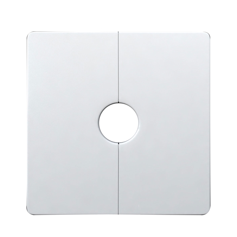 Wand Split Flansch quadratische Rosette Platte Wasser rohr Wand abdeckungen reserviert Bohrloch Panel Dekor für Drähte Wasserhähne Rohre – Detail 5
