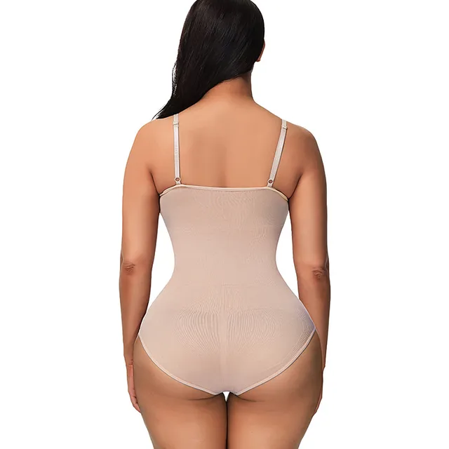 Seamless Shapewear Bodysuit for Women Tummy Control Butt Lifter Body Shaper  Invisible Under Dress Slimming Strap Thong Underwear