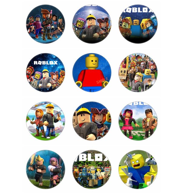 The New Roblox Game Animation Peripheral Two-dimensional Brooch Badge  Birthday Jewelry Pendant Is The Best Gift for Girls - AliExpress