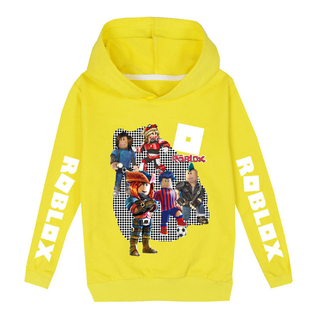 ROBLOX Print Hoodie infantil, camisola com zíper, casaco dos