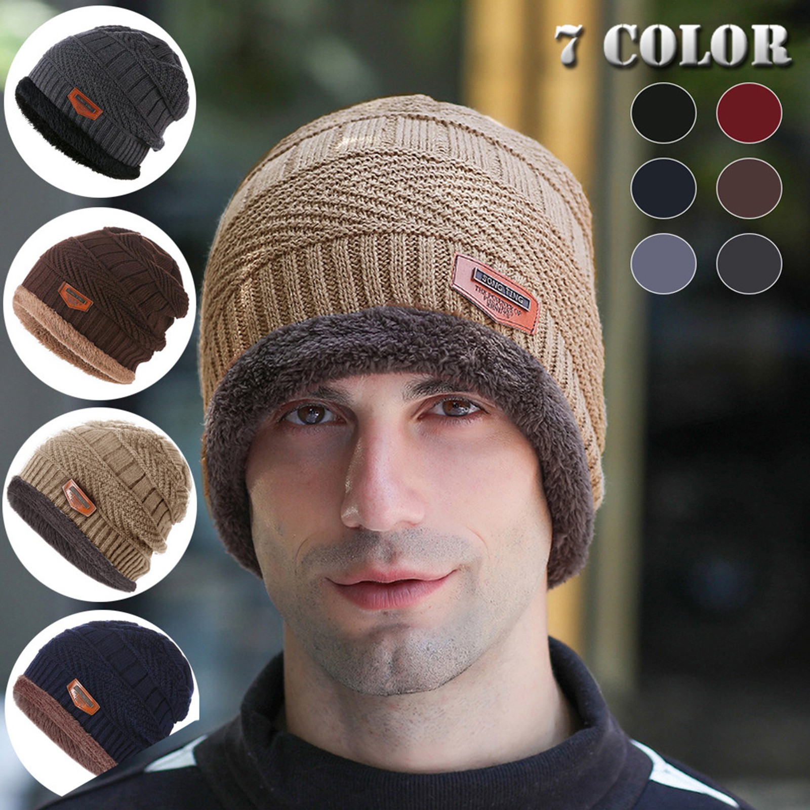 mens winter ball caps