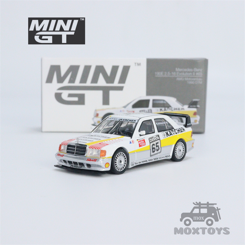 MINI GT 1:64 Benz 190E 2.5 16 Evolution II #65 Motorenbau 1990 DTM Diecast  Model Car| | - AliExpress