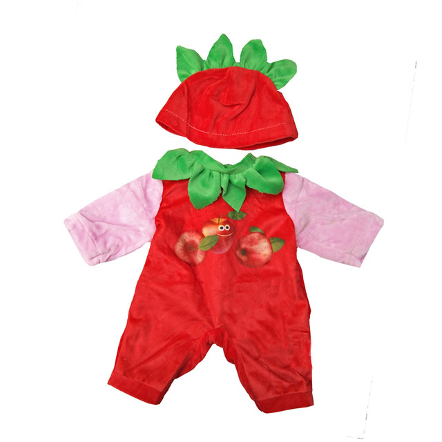 Roupas de boneca bebê de 43cm, conjunto de roupa de gato rosa de desenhos  animados para 18 tamanhos reborn, macacão de boneca fashion traje dropship  - AliExpress