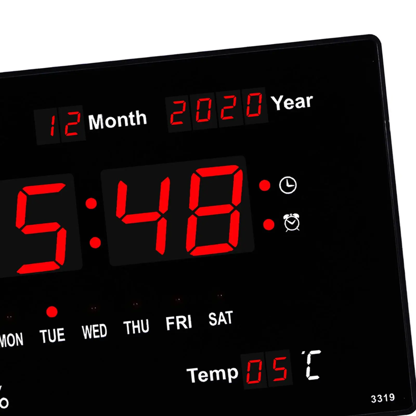 large wall clocks Large Electronic Wall Clock Timer Calendar Alarm LED Display Table Clocks diy wall clock