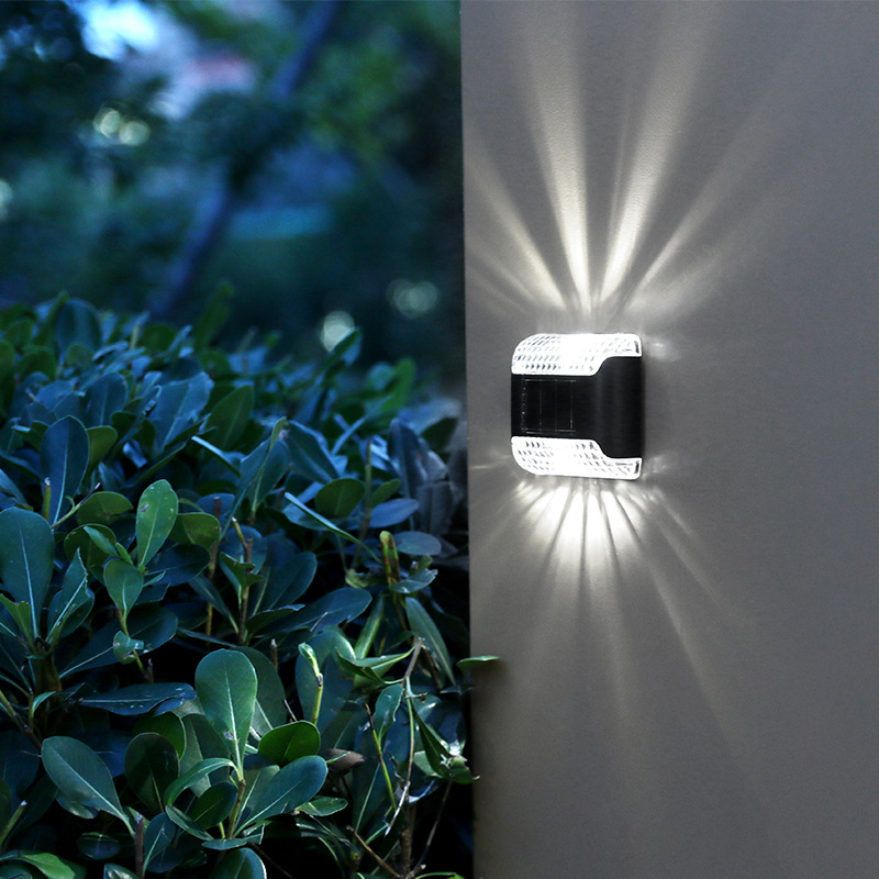 Luz solar exterior impermeável da parede, decoração