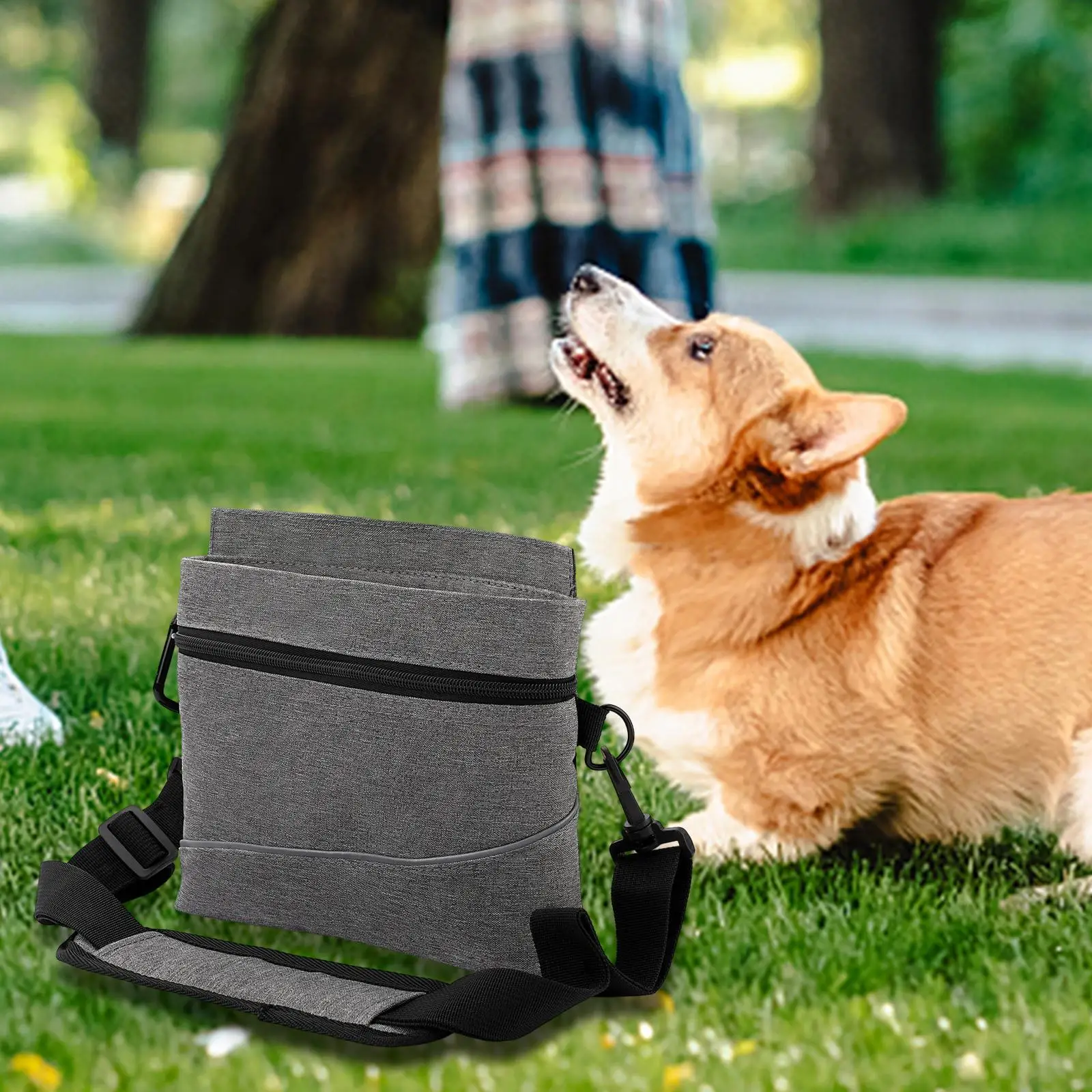 Pouch Snack Waist Belt Bags Food Storage Carrying Training Bag for Pet