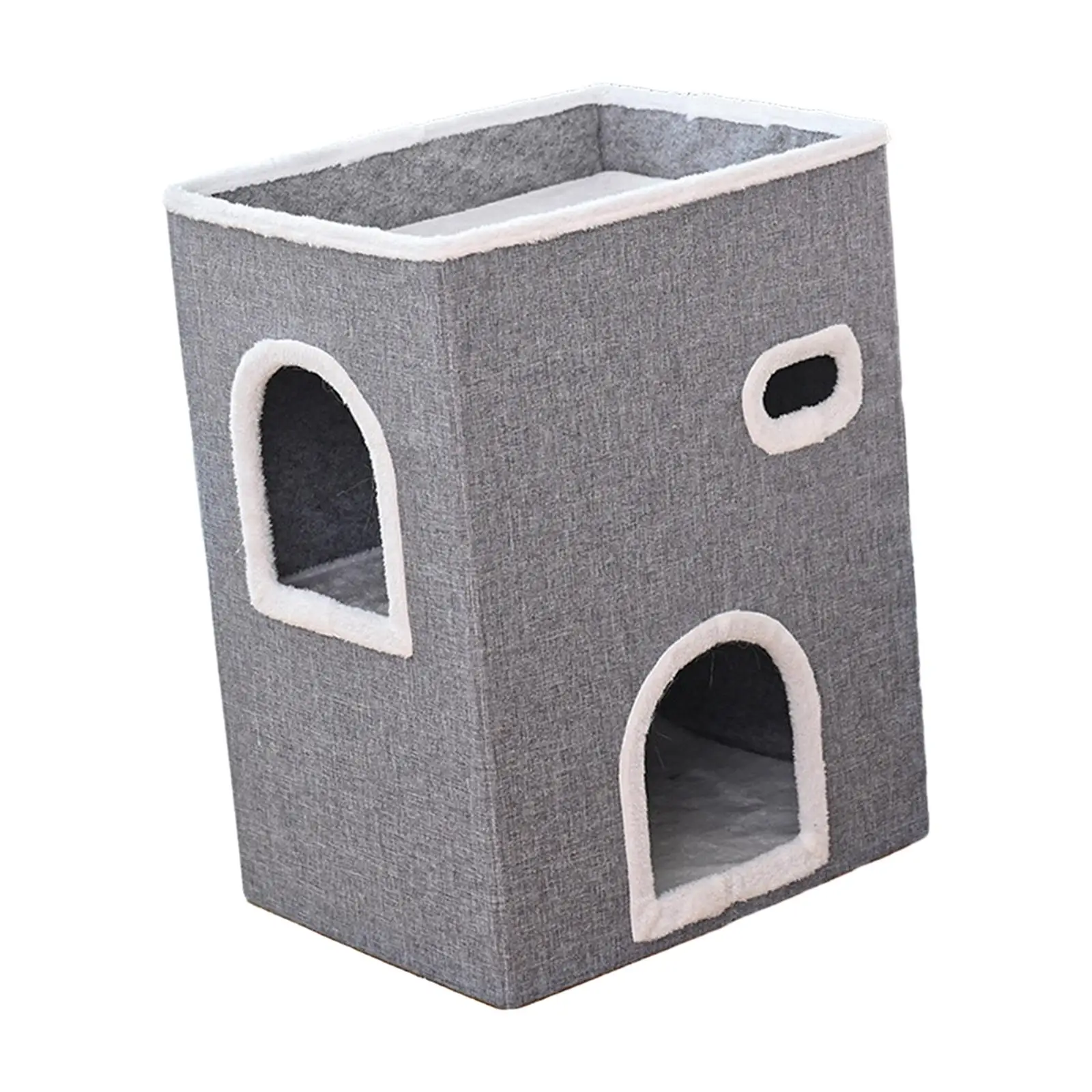 Foldable Cat Bed Sofa Bed Protector Multifunctional Home Decoration Stackable Cat Cube for Pet Supplies Climb Rest Exercising