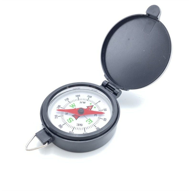 Description Picture 6 of itemMini Compass Handheld Compasses Outdoor Camping Night Fishing Hiking Climbing Survival Emergency Navigation Tool
