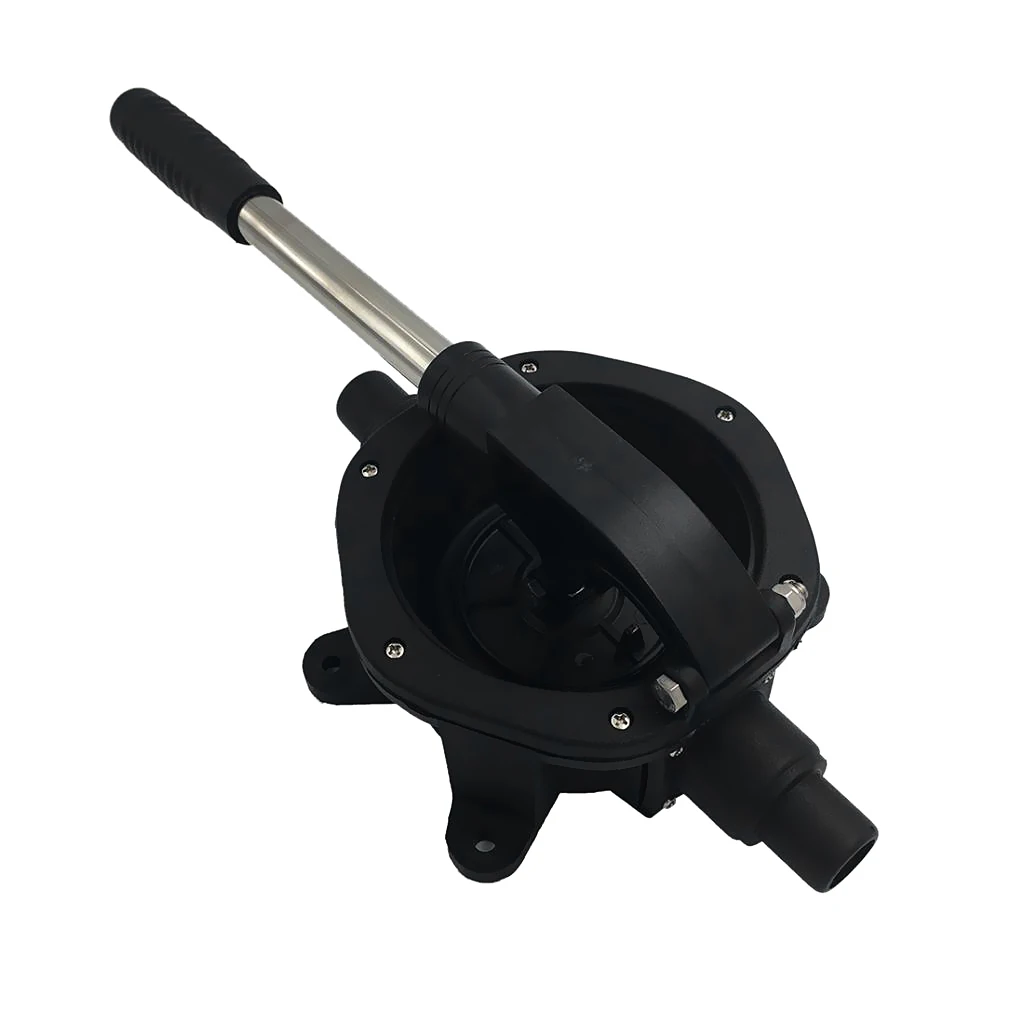 Black Boat Marine Manual Hand Bilge Waste Water Transfer Pump 15 GPM