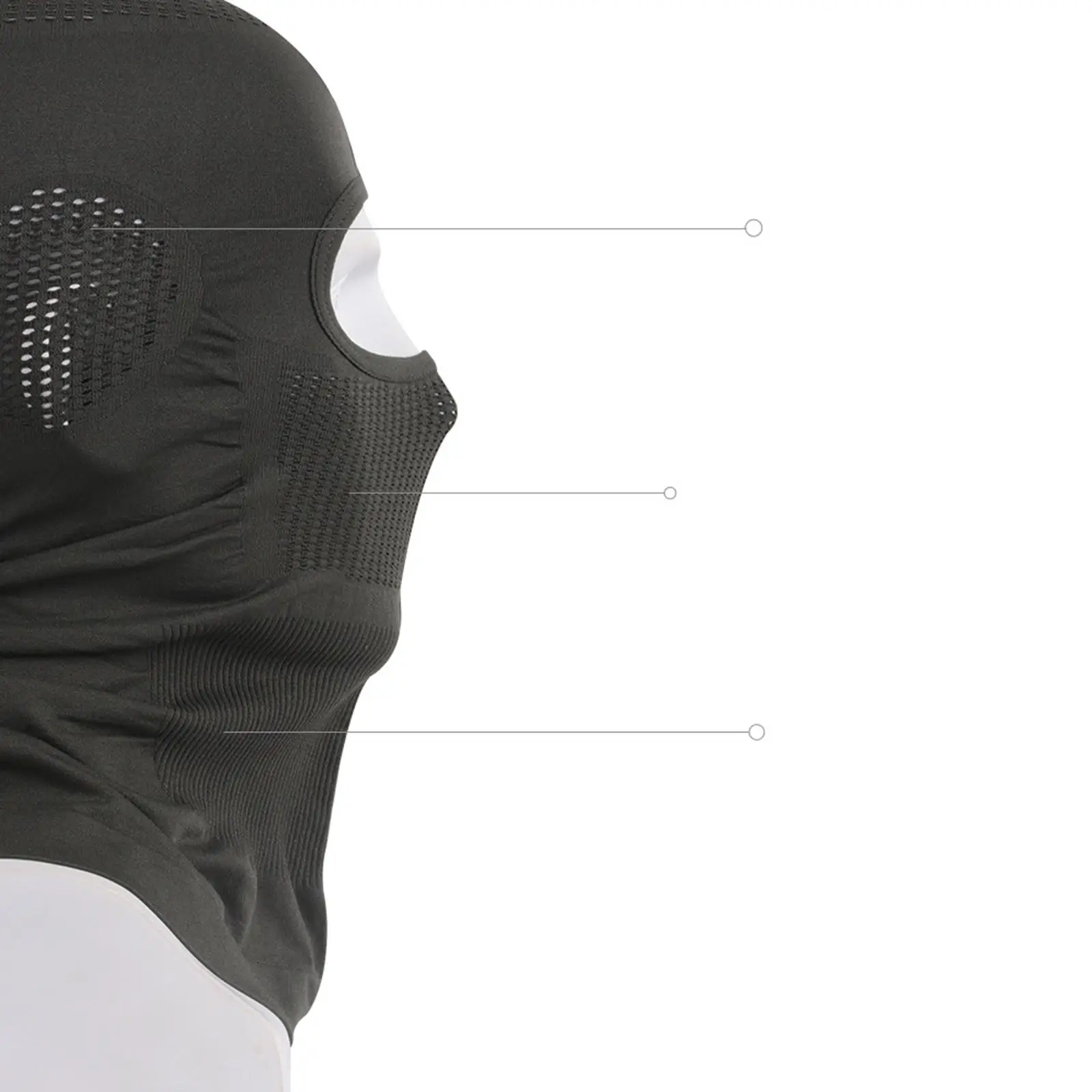 Cycling Balaclava Windproof Bandana Neck Warmer for Adult Men Unisex Outdoor Sports