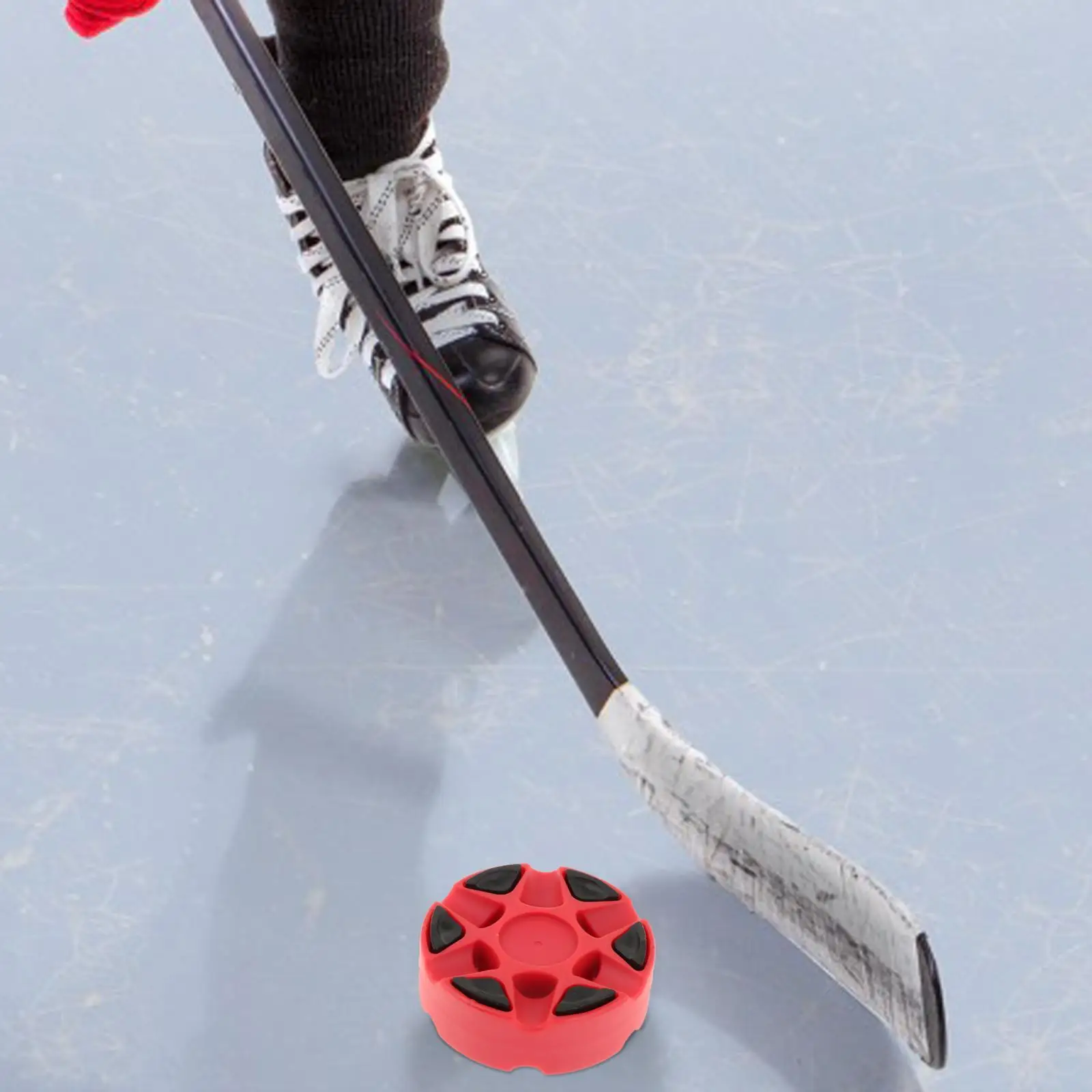 Inline Roller Hockey Puck Equipment Durable Multifunctional Street Hockey Puck for Indoor Outdoor Hockey Practicing 76mmx25mm