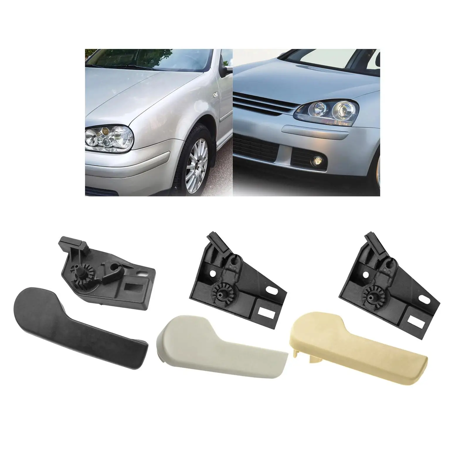 Car Hood Latch Release Handle Bracket 1J1823533 1J1823633A 1J1823533C Engine Bonnets Open Handle for VW Polo Beetle