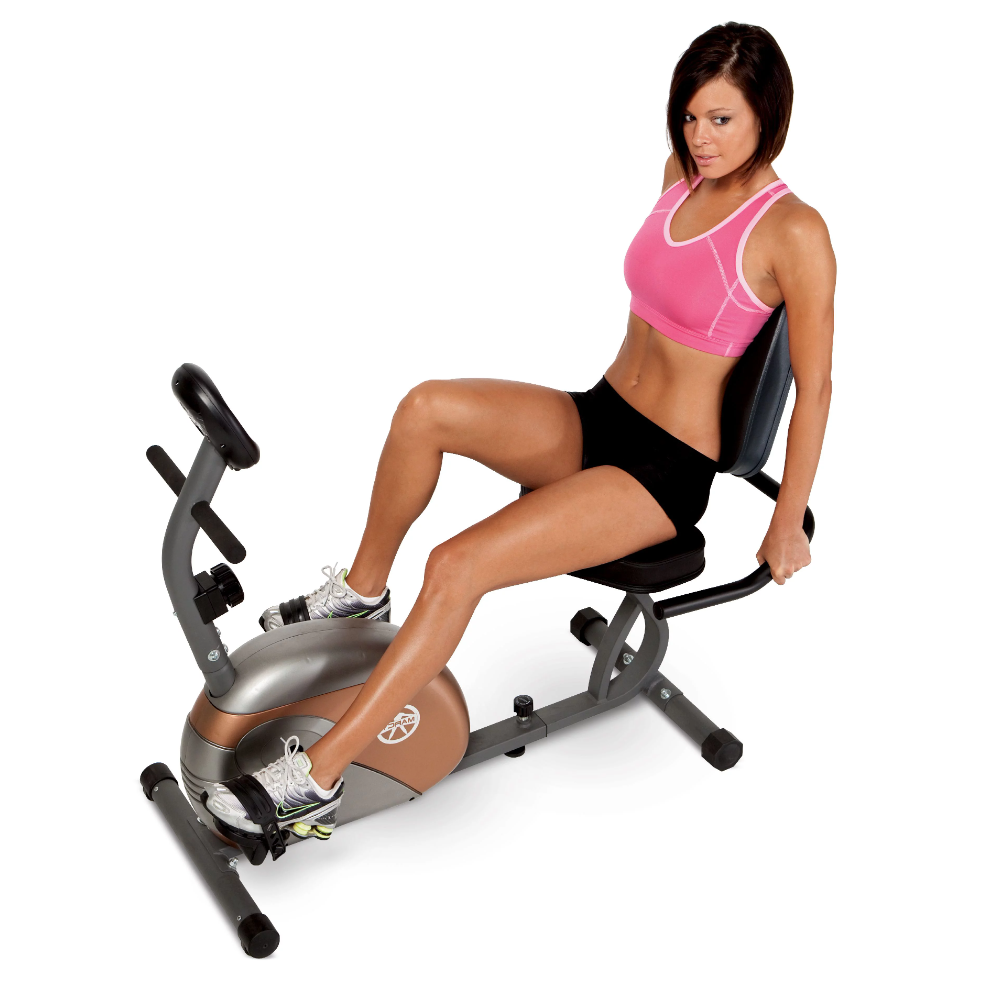 Title 2, 2023 New Marcy Recumbent Exercise Bike: ME-709