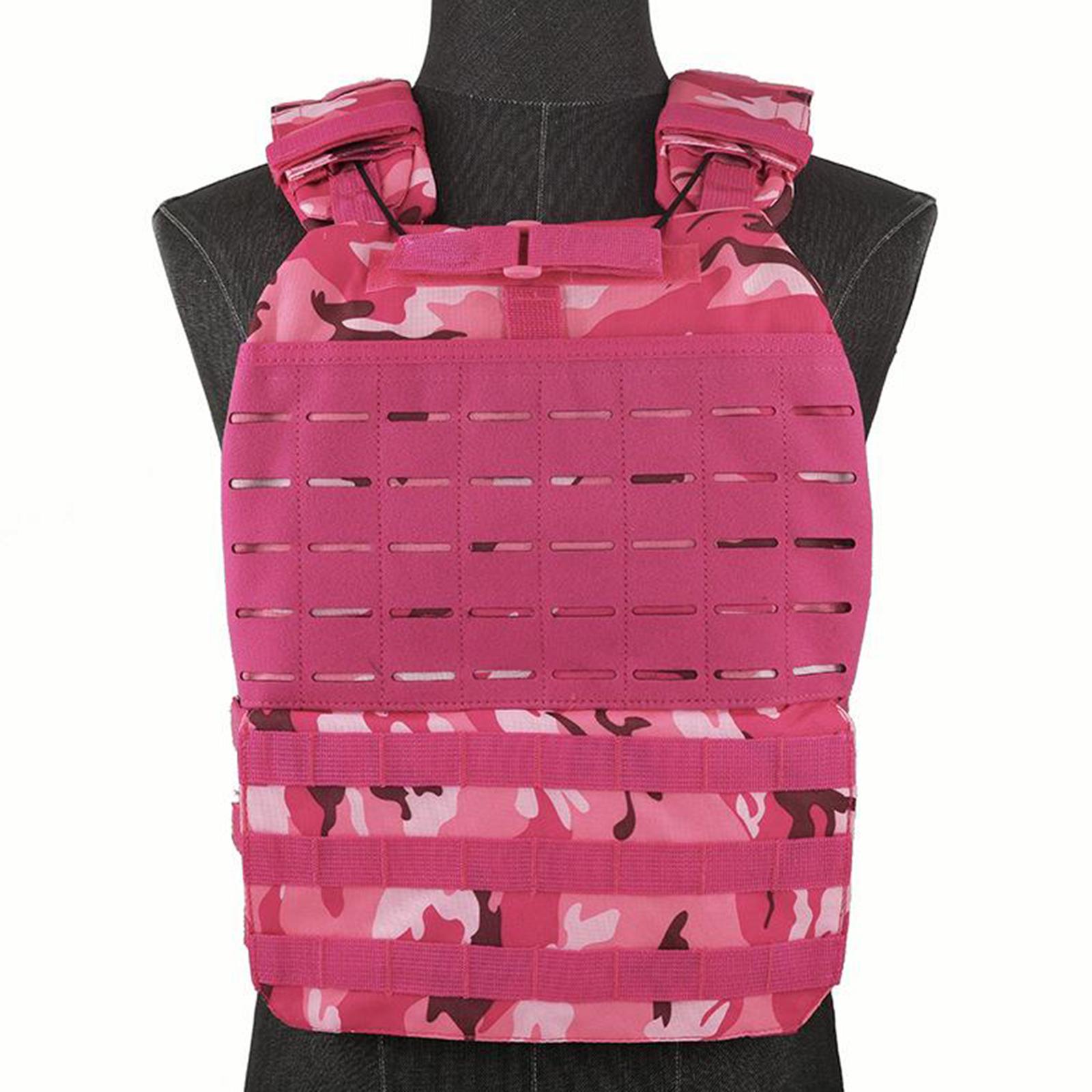 Tactical Military Assault Vest Weight-Bearing Vest for Army Combat Game Jungle